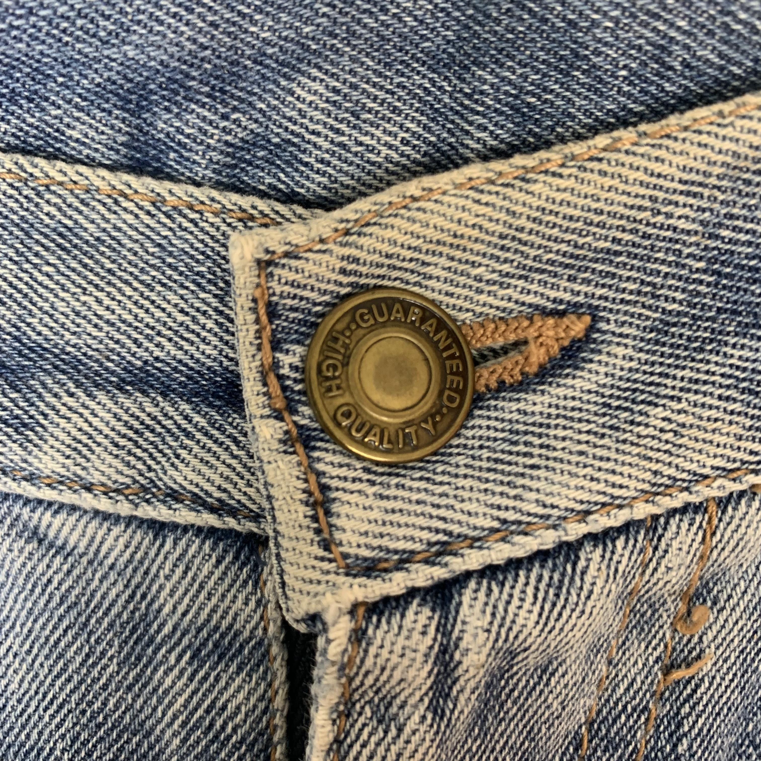 Japanese Brand Regular Fit Jeans Size US 30 / EU 46 - 9 Thumbnail