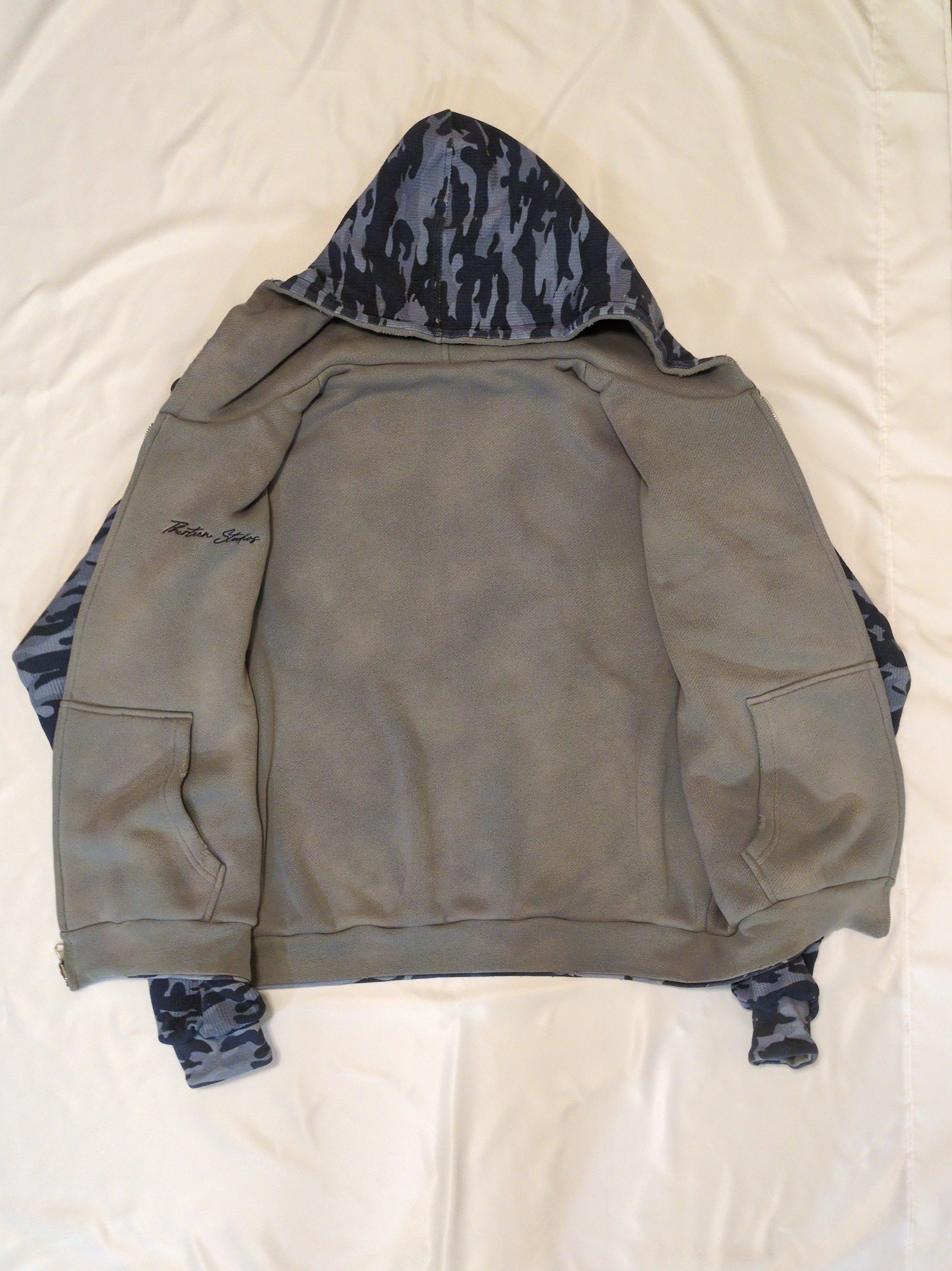 Thirteen Studios Thirteen Studios "ICE" Blue Camo Zip-Up Hoodie in Large Size US L / EU 52-54 / 3 - 5 Thumbnail