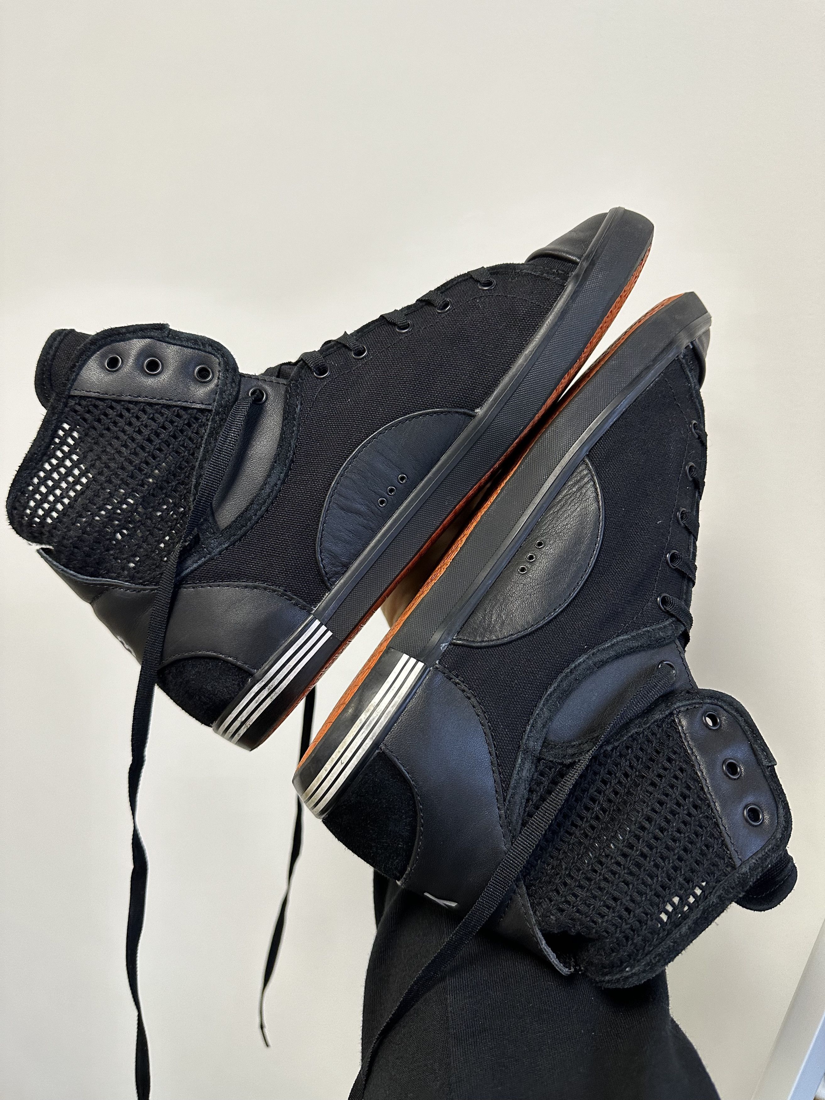Adidas Y-3 Yohji Yamamoto Adidas Hi Top Sneakers 6004AC Size US 7.5 / IT 37.5 - 5 Thumbnail