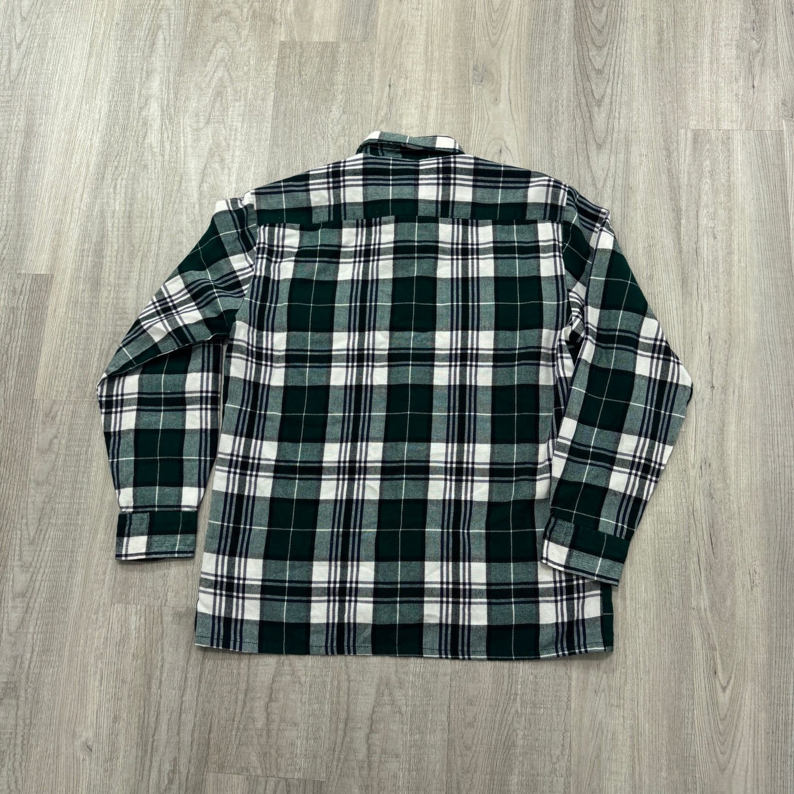 Vintage Vintage Backpack Sportswear Flannel Shirt Men's Medium Green Size US M / EU 48-50 / 2 - 6 Thumbnail