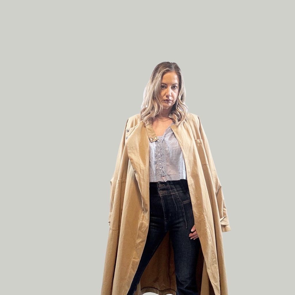 The Unbranded Brand NWOT POL Cotton Trench Coat – Designer Inspired Size M / US 6-8 / IT 42-44 - 2 Thumbnail