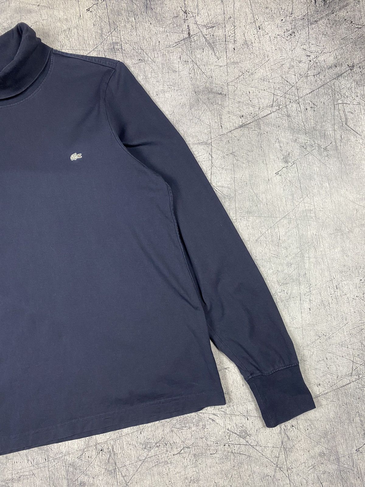 Lacoste × Vintage Vintage Lacoste Turtleneck Sweater Embroidered Logo 90s Size US M / EU 48-50 / 2 - 4 Thumbnail