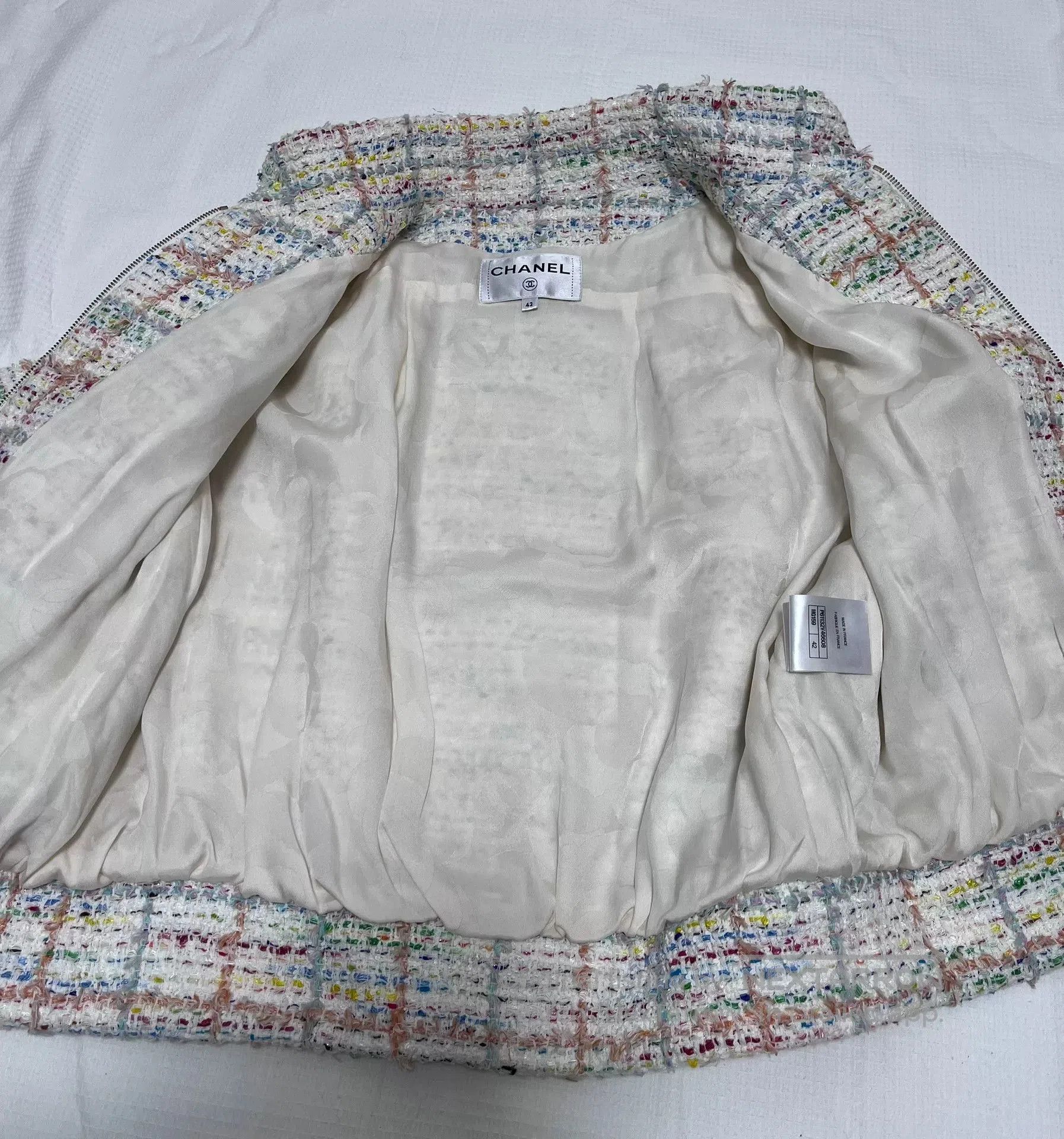 Chanel Chanel Multi Woven Half-Sleeve Jacket. Size M / US 6-8 / IT 42-44 - 6 Thumbnail