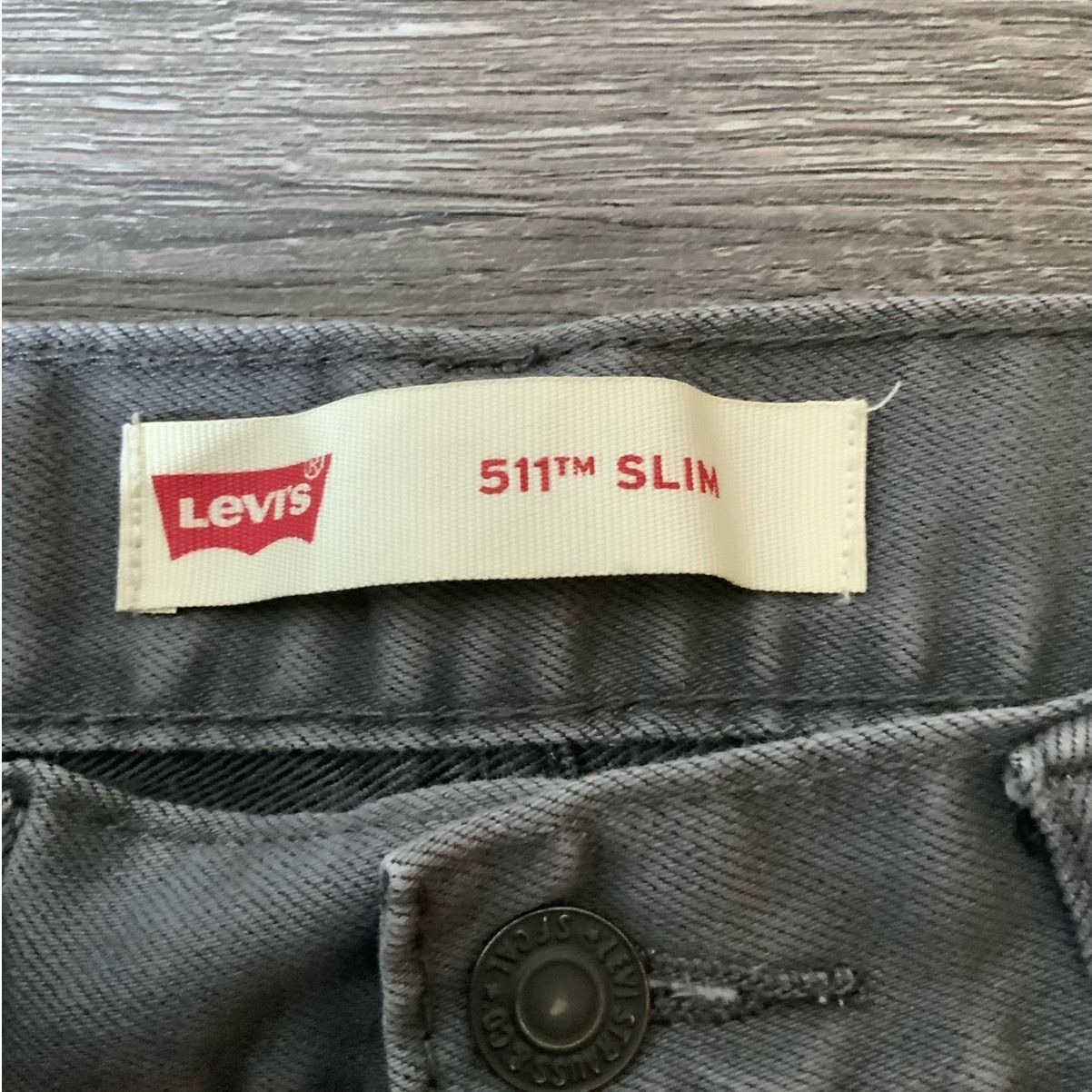 Levi's Levi's 511 Slim Gray Jeans Mens 18 Regular Size 28 - USED Size US 28 / EU 44 - 5 Thumbnail