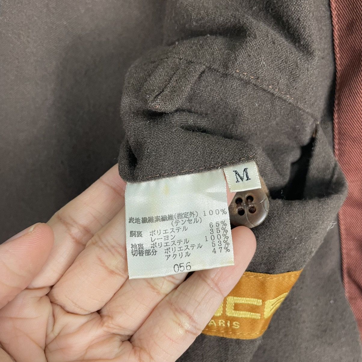 Designer × Lancel 💥80s LANCEL CITY BOMBER ORANGE BRICK Size US M / EU 48-50 / 2 - 16 Thumbnail