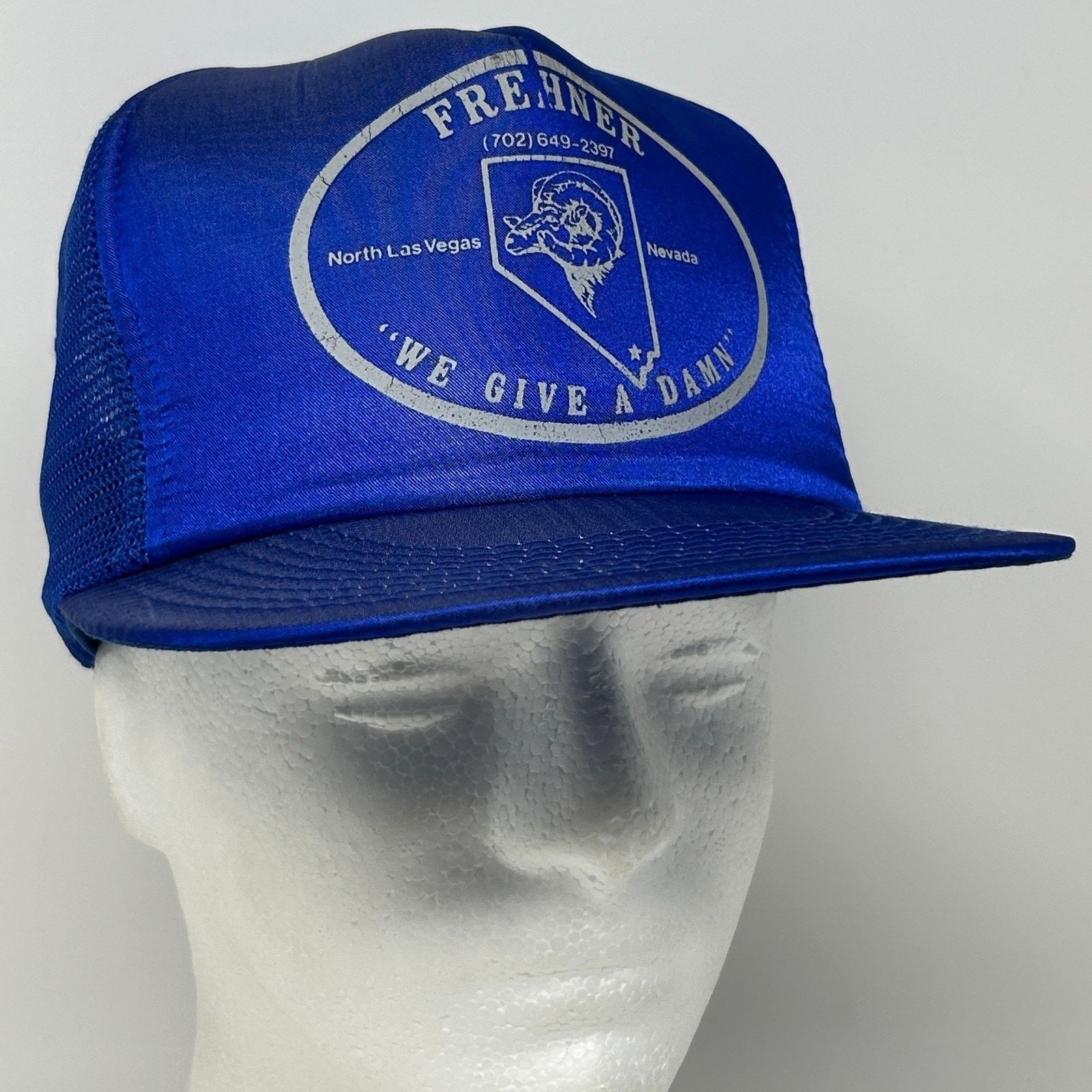 Vintage Vintage 80s Frehner North Las Vegas Trucker Hat Baseball Cap Size ONE SIZE - 10 Thumbnail