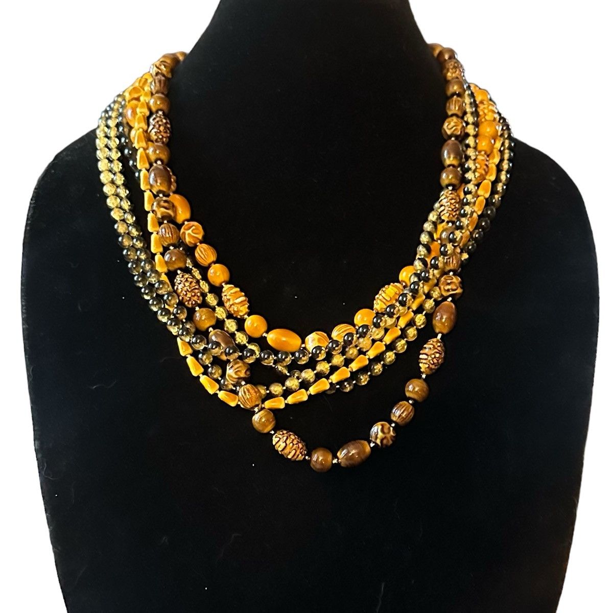 Other × Vintage Vintage Selro & Selini multi strand bead necklace Size ONE SIZE - 2 Thumbnail
