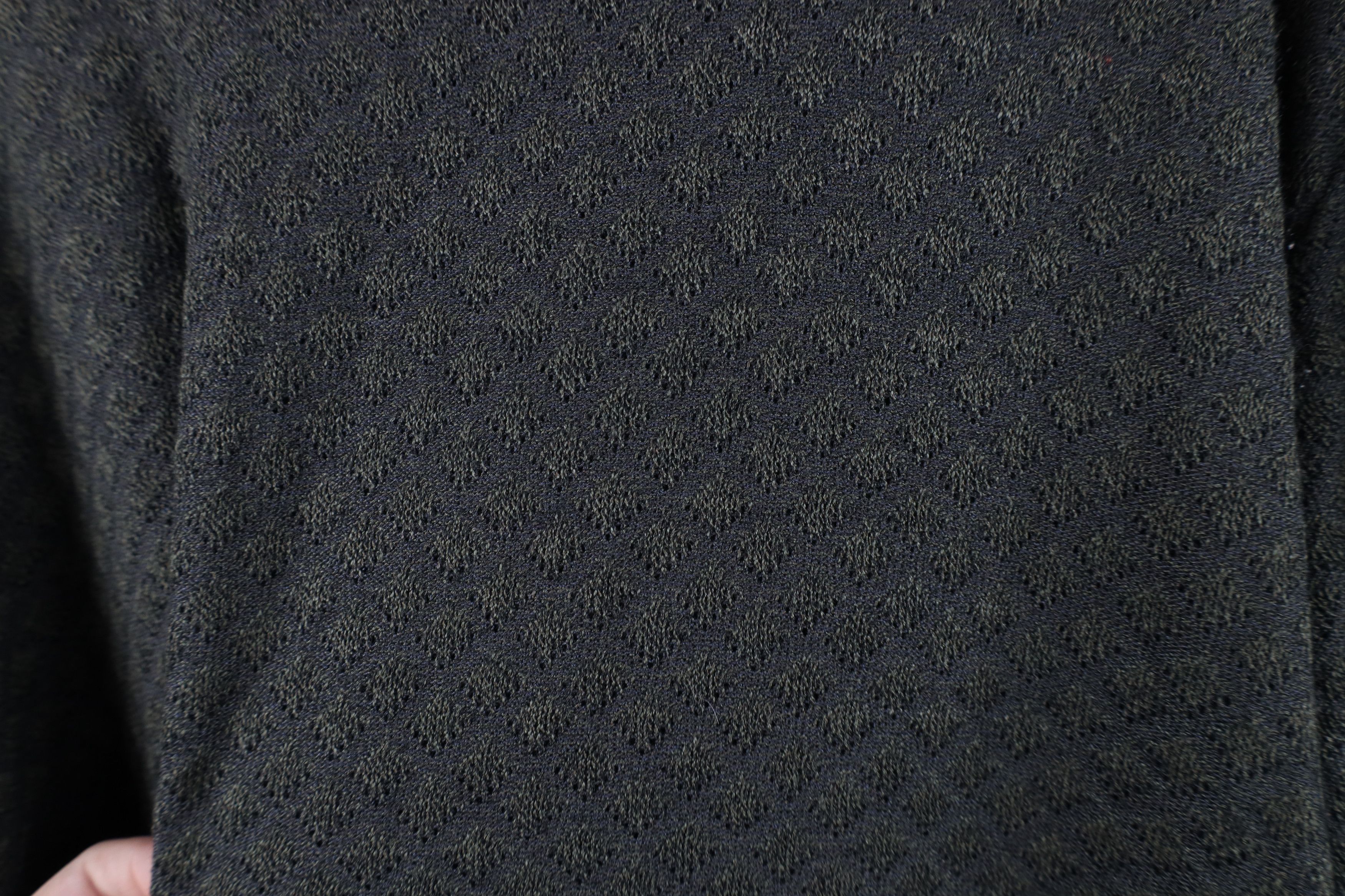 Vintage Vintage 90s Streetwear Diamond Knit Crewneck Sweater Size US M / EU 48-50 / 2 - 7 Thumbnail