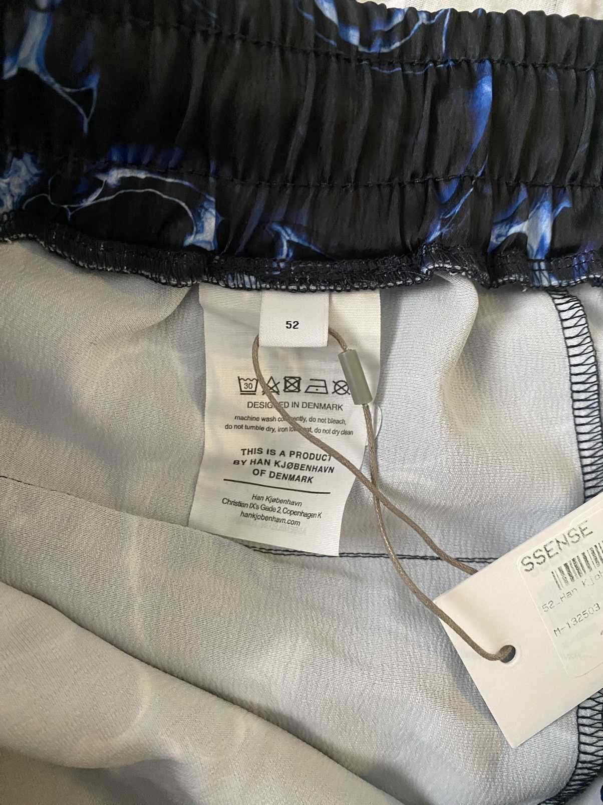 Han Kjobenhavn Han Kjobenhavn Blue Chrome Short Sz 52EU NWT Size US 36 / EU 52 - 10 Thumbnail