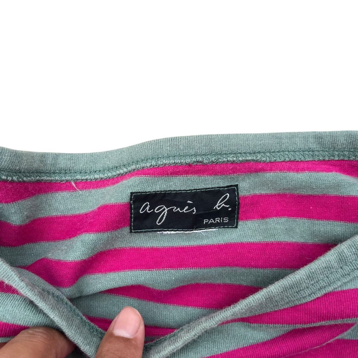 agnes b. Longsleeve striped tee Size M / US 6-8 / IT 42-44 - 7 Thumbnail