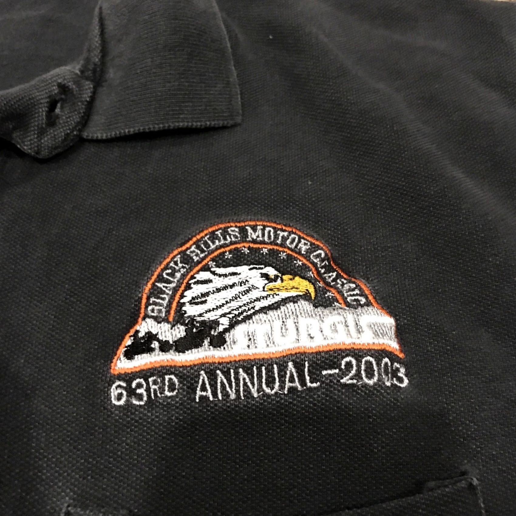 Harley Davidson Harley Davidson Polo Shirt Black L Mens Polo Shirt Short Sleeve Logo California City American Biker Sports 2003 Sturgis SD Vintage: No Size US L / EU 52-54 / 3 - 2 Thumbnail