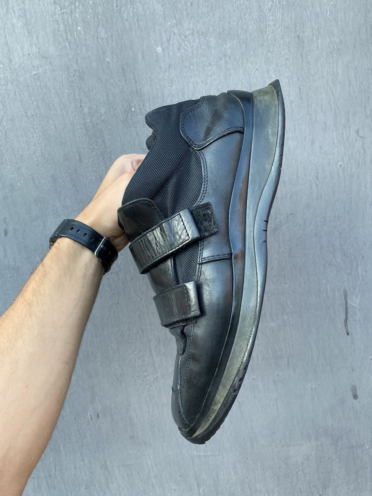 Prada × Vintage Prada 00s Vintage Leather straps shoes size 10.5 Size US 10.5 / EU 43-44 - 4 Thumbnail