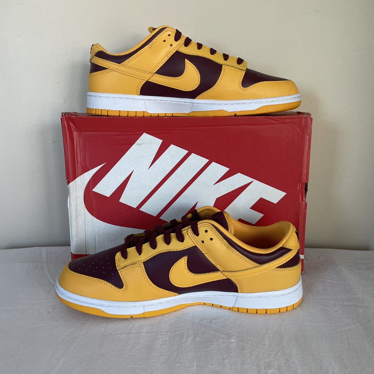 Nike Nike Dunk Low Arizona State University Gold Mens US Size 13 Size US 13 / EU 46 - 2 Thumbnail