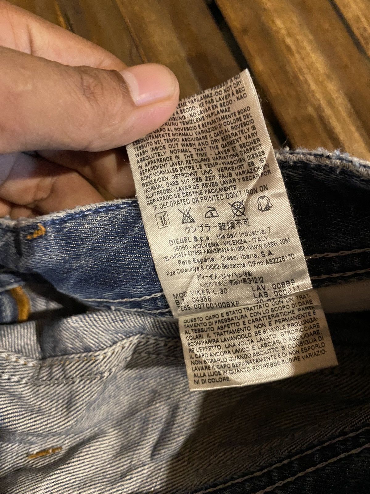 Diesel × Japanese Brand DIESEL DENIM PANTS Size US 30 / EU 46 - 14 Thumbnail