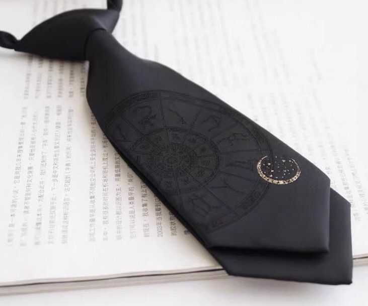 Japanese Brand × The Tie Bar Outdoor fashion twelve constellations short neck tie Size ONE SIZE - 2 Thumbnail