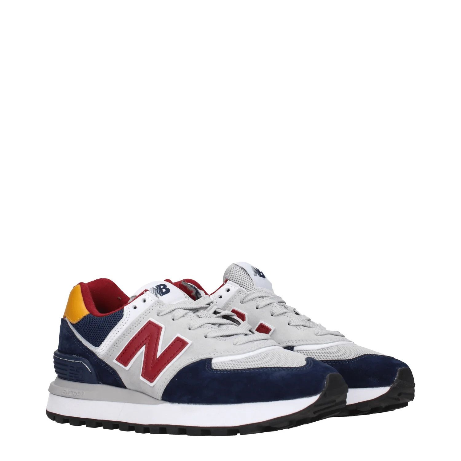 New Balance ob1o1e0925 Fabric Low-Top Sneakers in Gray/Burgundy Size US 7 / EU 40 - 2 Thumbnail