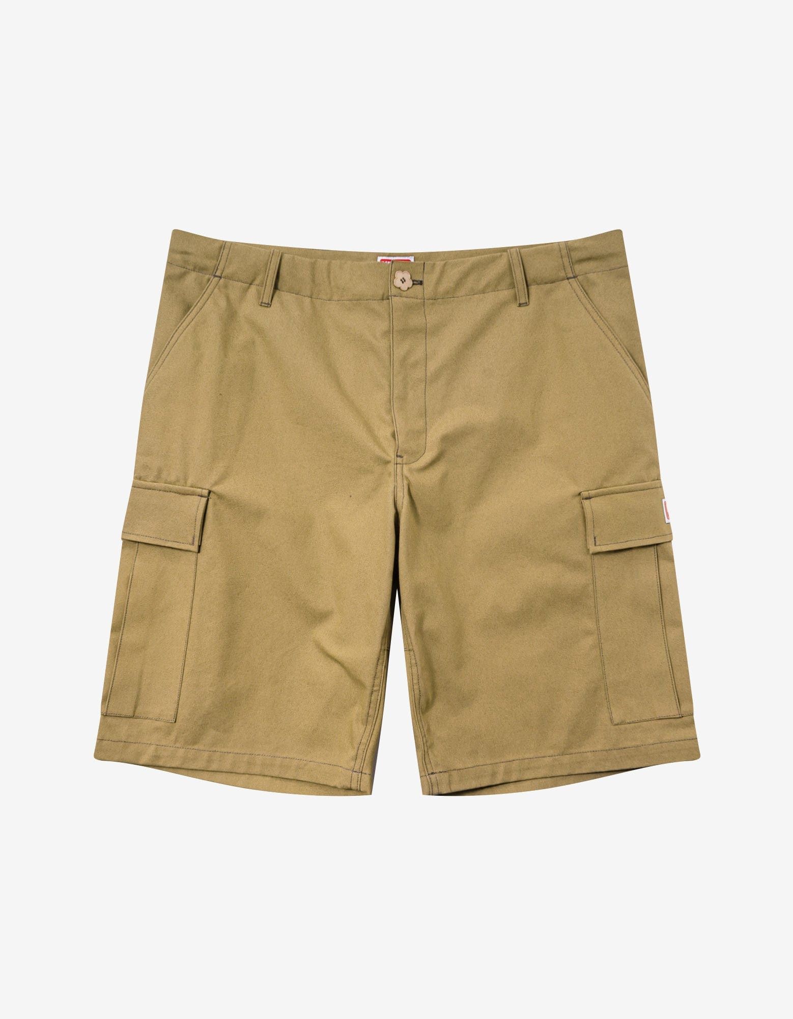 image of Kenzo Beige Cargo Shorts, Men's (Size 26)