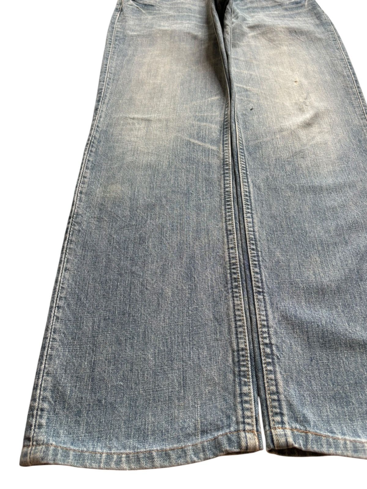 Levi's Vintage 90s Levis 502 Faded Wash Distressed Loose Jeans Size US 31 - 6 Thumbnail