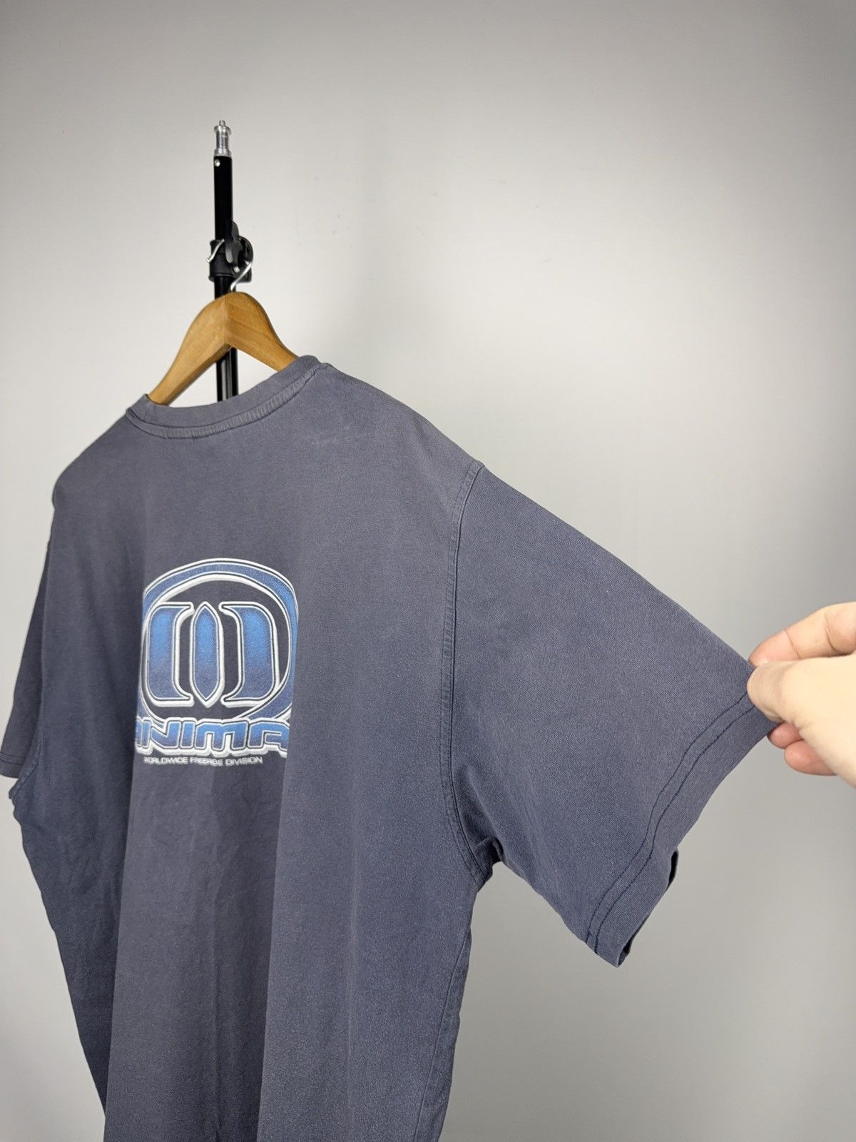 Vintage 90s Animal Worldwide Freeride Division Graphic T-Shirt XL Size US XXL / EU 58 / 5 - 14 Thumbnail