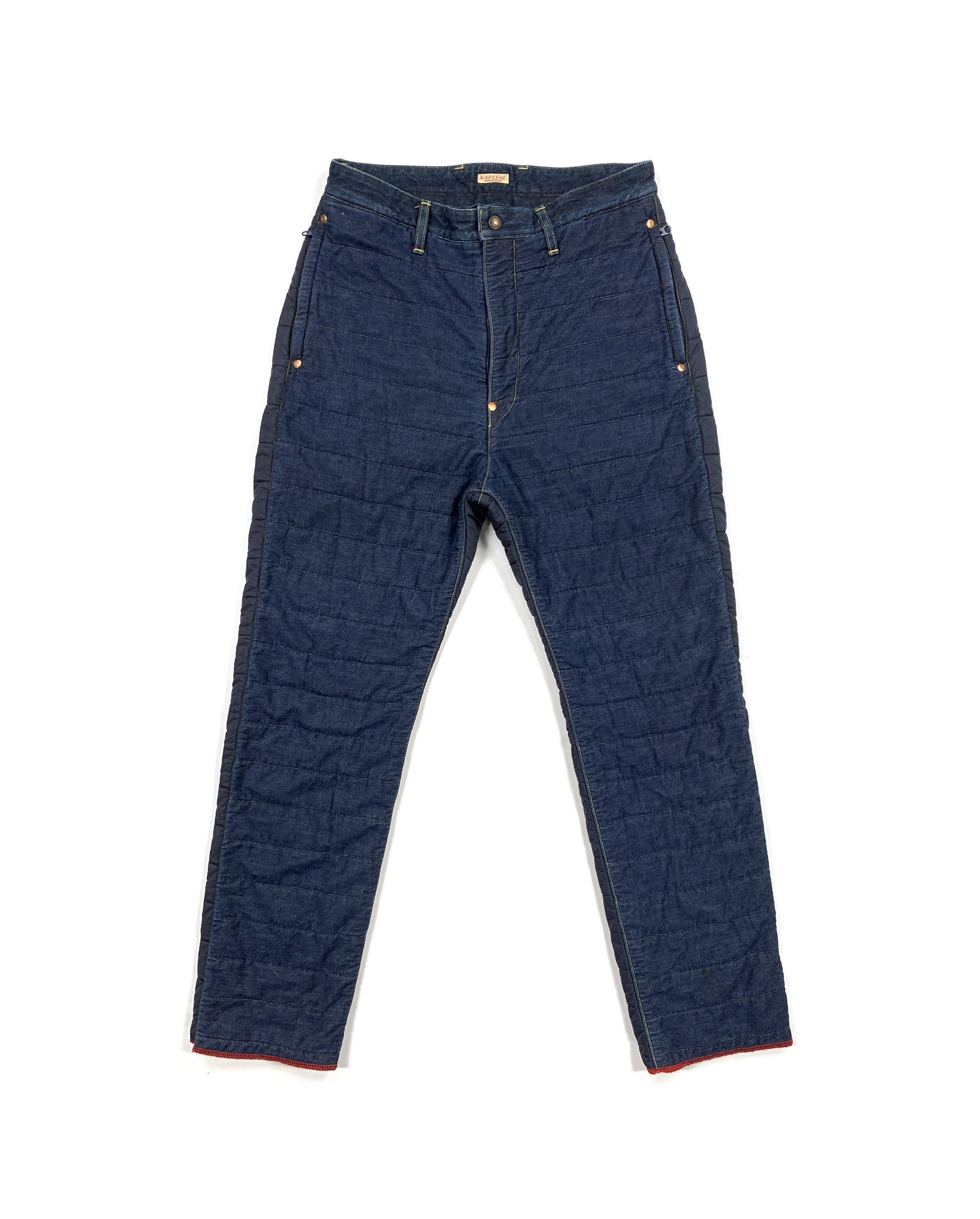 Kapital Hybrid "Winday" Insulated Pants Size US 32 / EU 48 - 1 Thumbnail