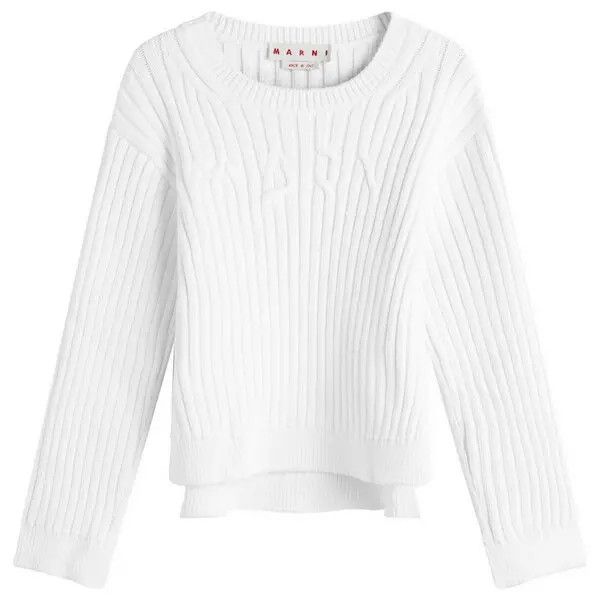 Marni o1f1d3z0326 Sweatshirt in White Size XL / US 12-14 / IT 48-50 - 1 Thumbnail