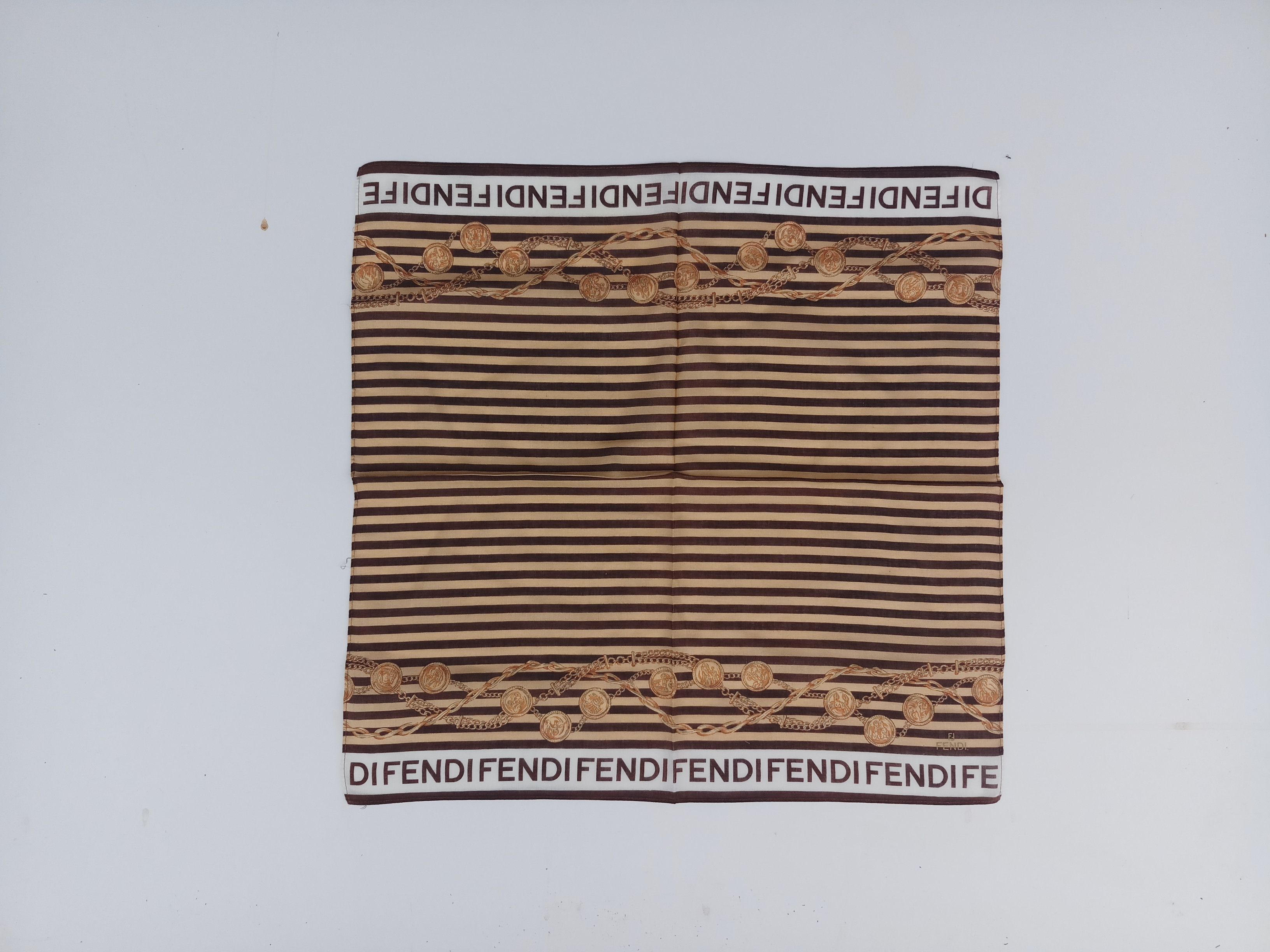 Fendi Vintage handkerchief FENDI, Bandana Handkerchief Size ONE SIZE - 3 Thumbnail
