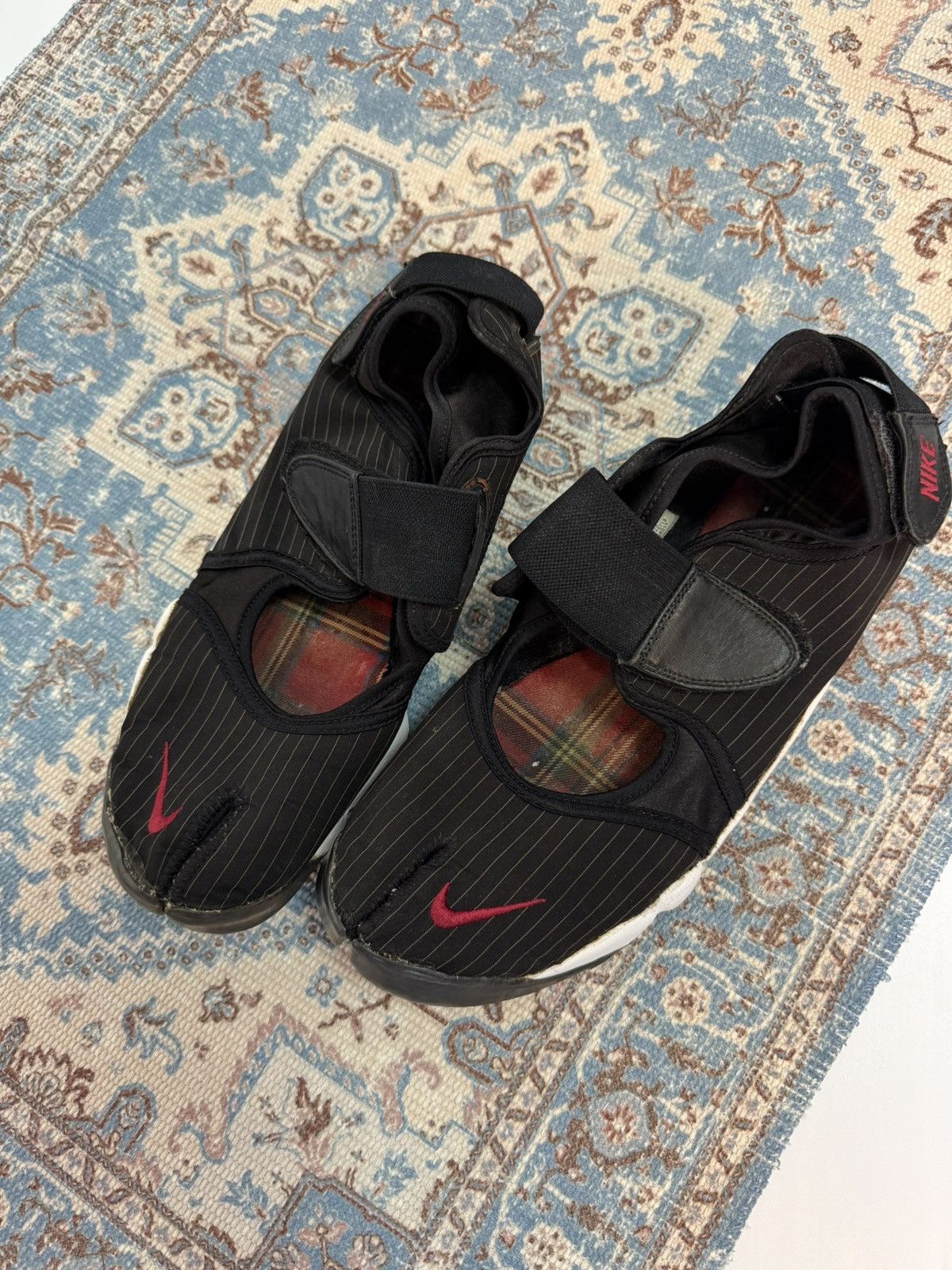 Nike Vintage 2000s Nike Air Rift Tabi Ninja Japanese Shoes 45,5 Size US 13 / EU 46 - 1 Thumbnail