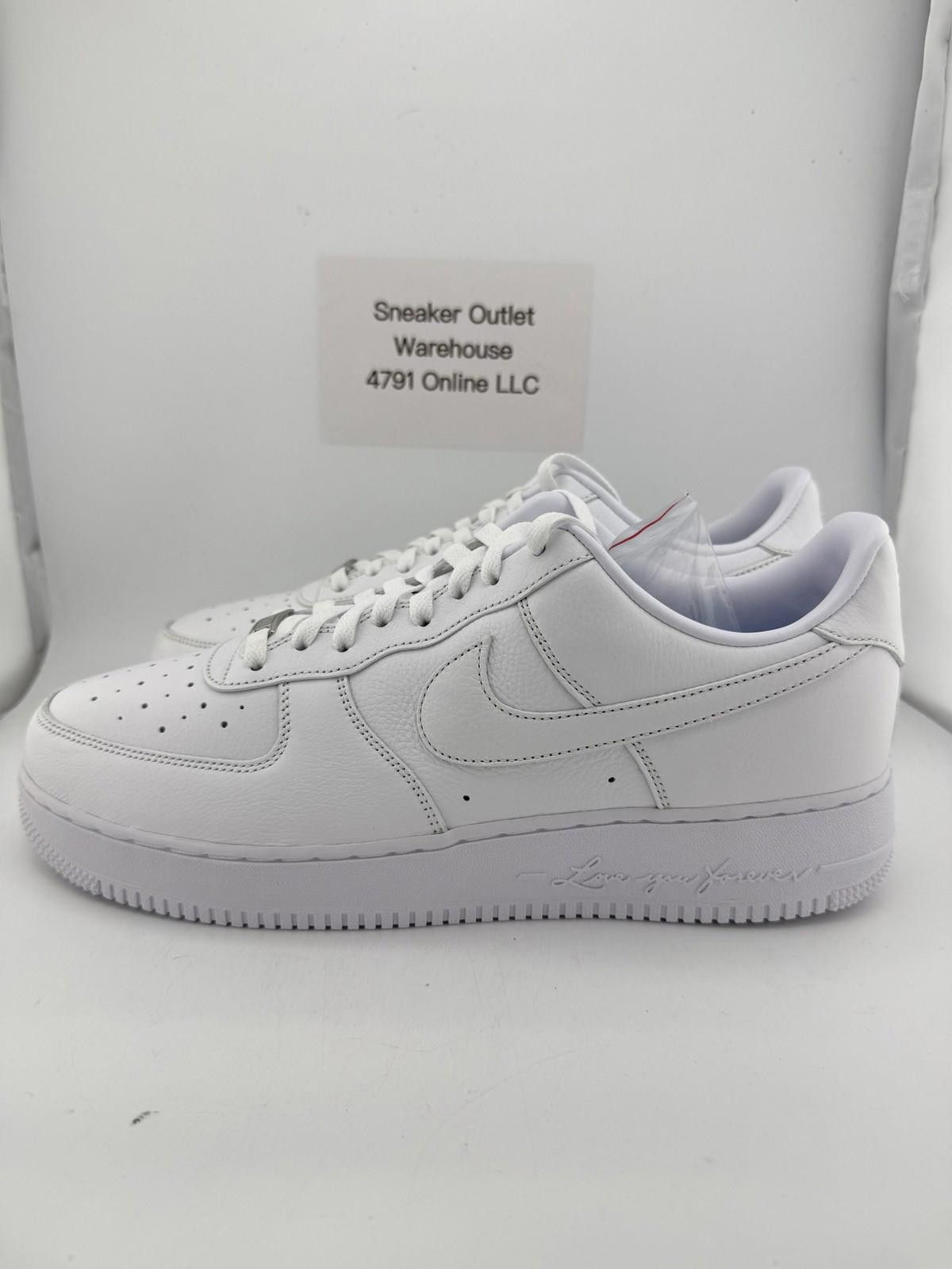 Nike og Nike Air Force 1 NOCTA White Sneakers US 13 Used Size US 13 / EU 46 - 2 Thumbnail