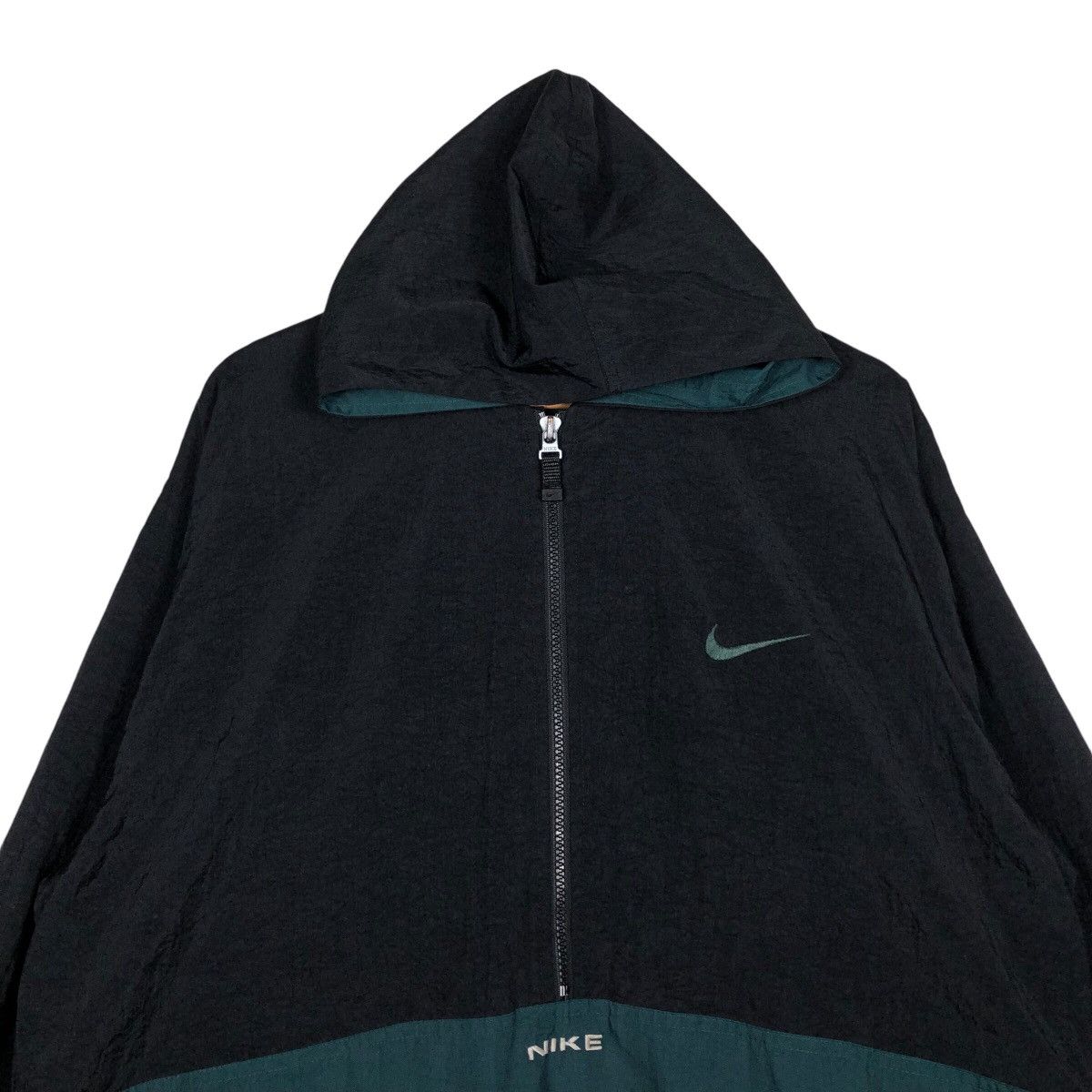 Nike 📌Vintage Anorak Jacket Nike Big Swoosh For Kids Size US L / EU 52-54 / 3 - 4 Thumbnail