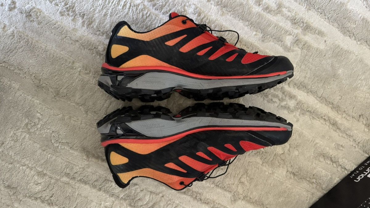 Salomon Salomon Men's S/Lab Xt-4 Adv Fiery Red Impact Yellow Size 9 Size US 9 / EU 42 - 3 Thumbnail