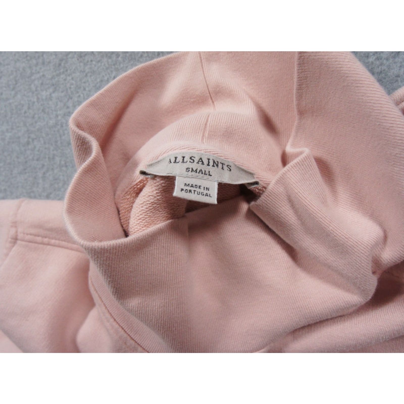 Allsaints AllSaints Sweatshirt Womens Small Pink Brady Sweat Pullover Open Shoulder Ladies Shirt Pullover Pink Casual Ladies Small Womens Size S / US 4 / IT 40 - 6 Thumbnail