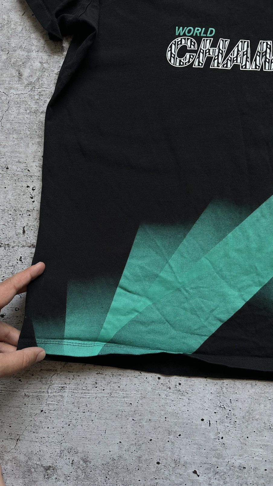 Mercedes-Benz × Vintage Mercedes-Benz F1 Team 2014/15 Champion T Shirt Size US XXL / EU 58 / 5 - 6 Thumbnail