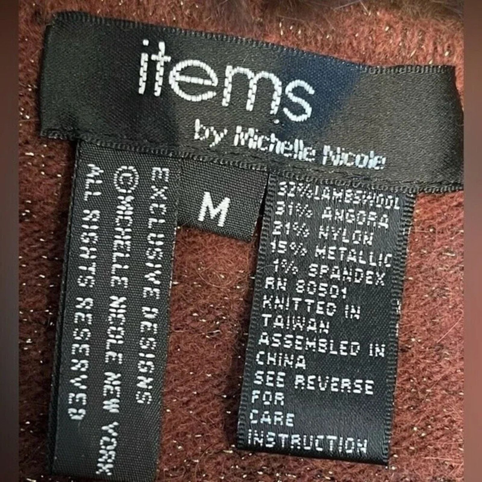 The Unbranded Brand Items by Michelle Nicole long sleeved angora blend sweater,M Size M / US 6-8 / IT 42-44 - 4 Thumbnail