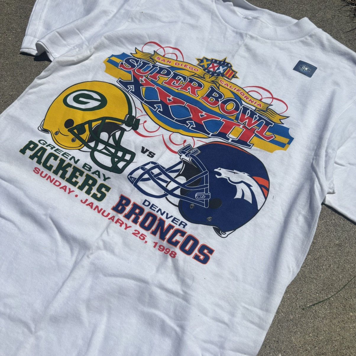 NFL × Vintage Vintage 1998 Super Bowl XXXII Shirt Size US M / EU 48-50 / 2 - 2 Thumbnail