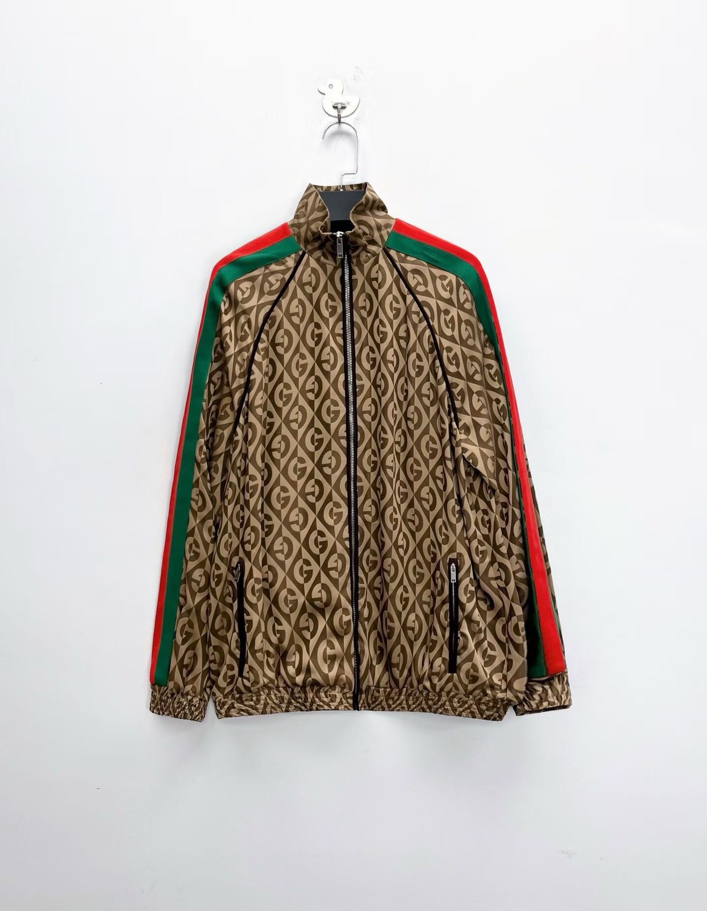 Gucci Gucci Diamond G Stripe Zip Jacket Size US M / EU 48-50 / 2 - 1 Thumbnail