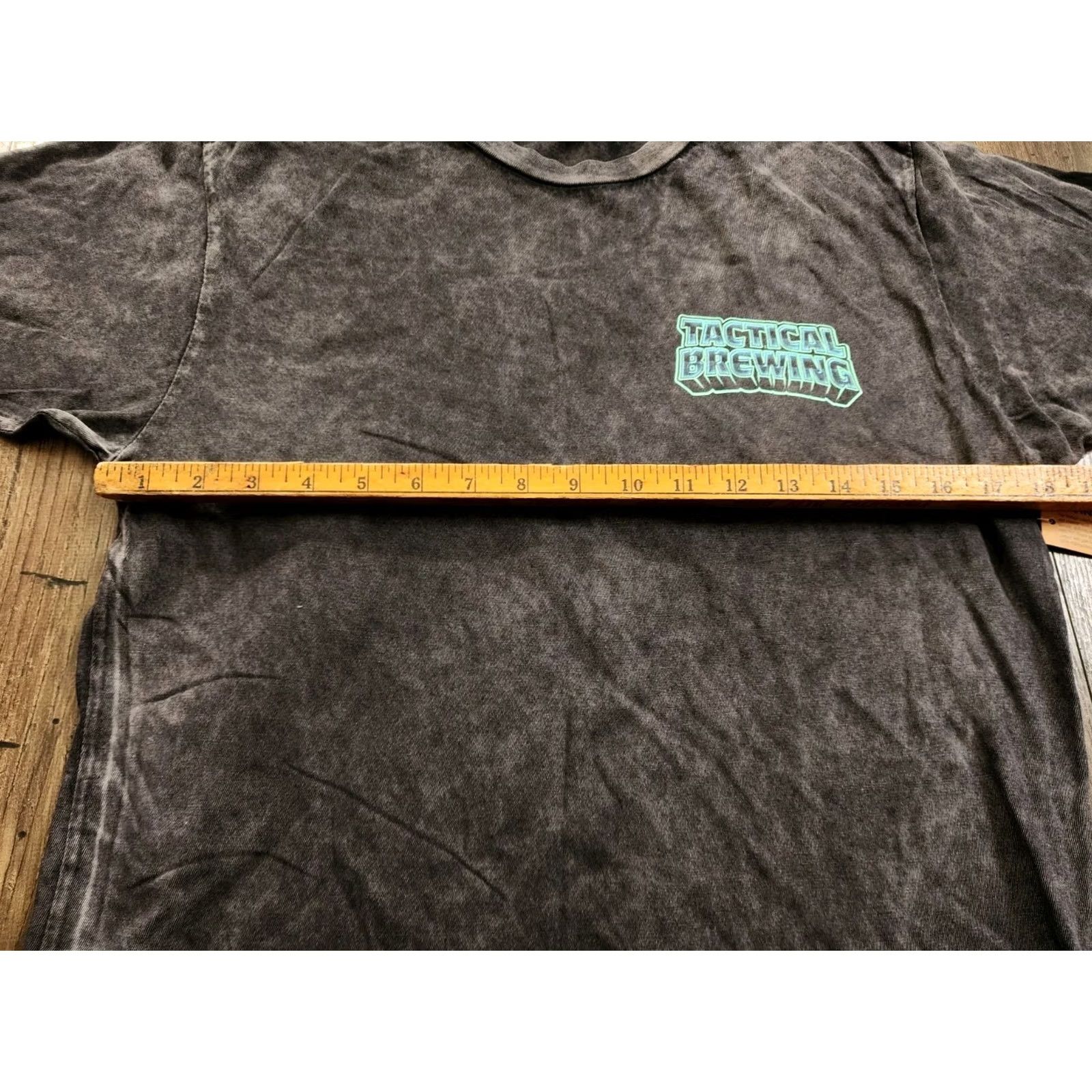 Doublet Mens M Tactical Brewing Co. Orlando FL Grim Reaper T Shirt Double Sided Black Cotton Crew Neck Short Sleeve T-Shirt Mens Size US M / EU 48-50 / 2 - 2 Thumbnail
