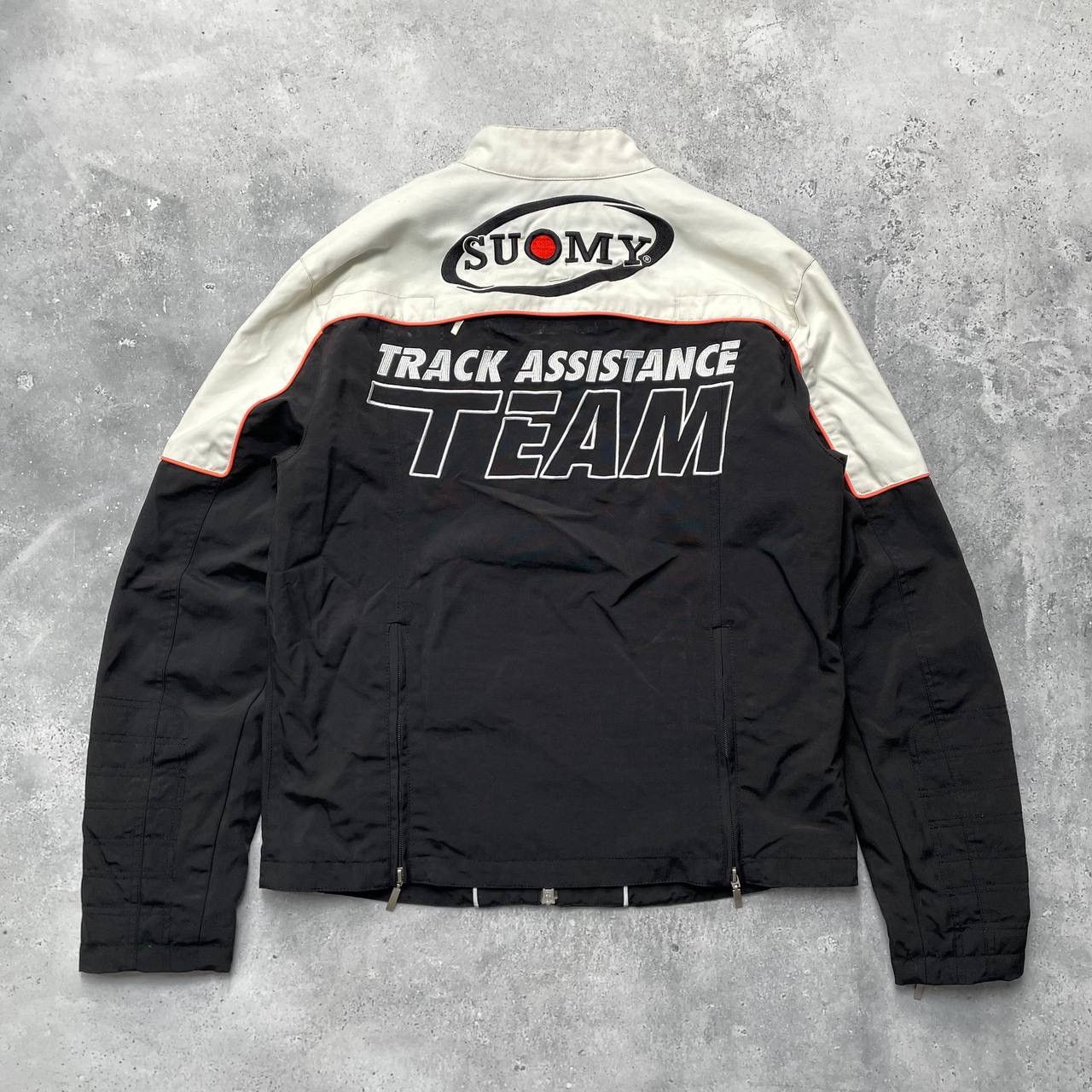 Vintage Vintage 2000s Suomy Track Assistance Team Racing Jacket Size US L / EU 52-54 / 3 - 2 Thumbnail