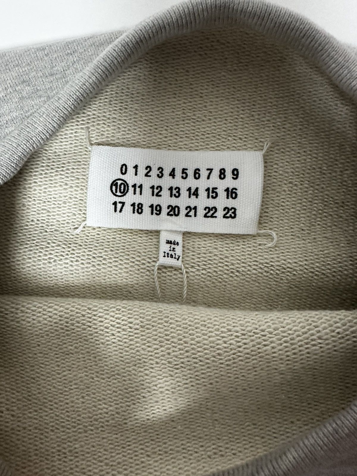 Maison Margiela Maison Margiela Logo Sweatshirt Size US S / EU 44-46 / 1 - 7 Thumbnail