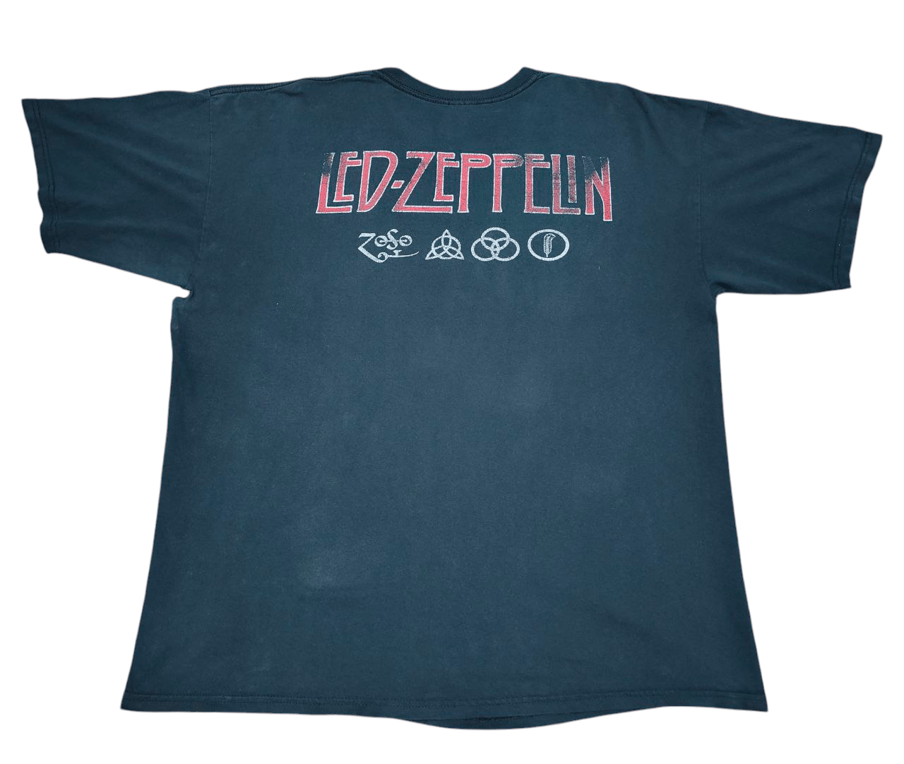 Band Tees Trashed Led Zeppelin Band T Size US XL / EU 56 / 4 - 2 Thumbnail