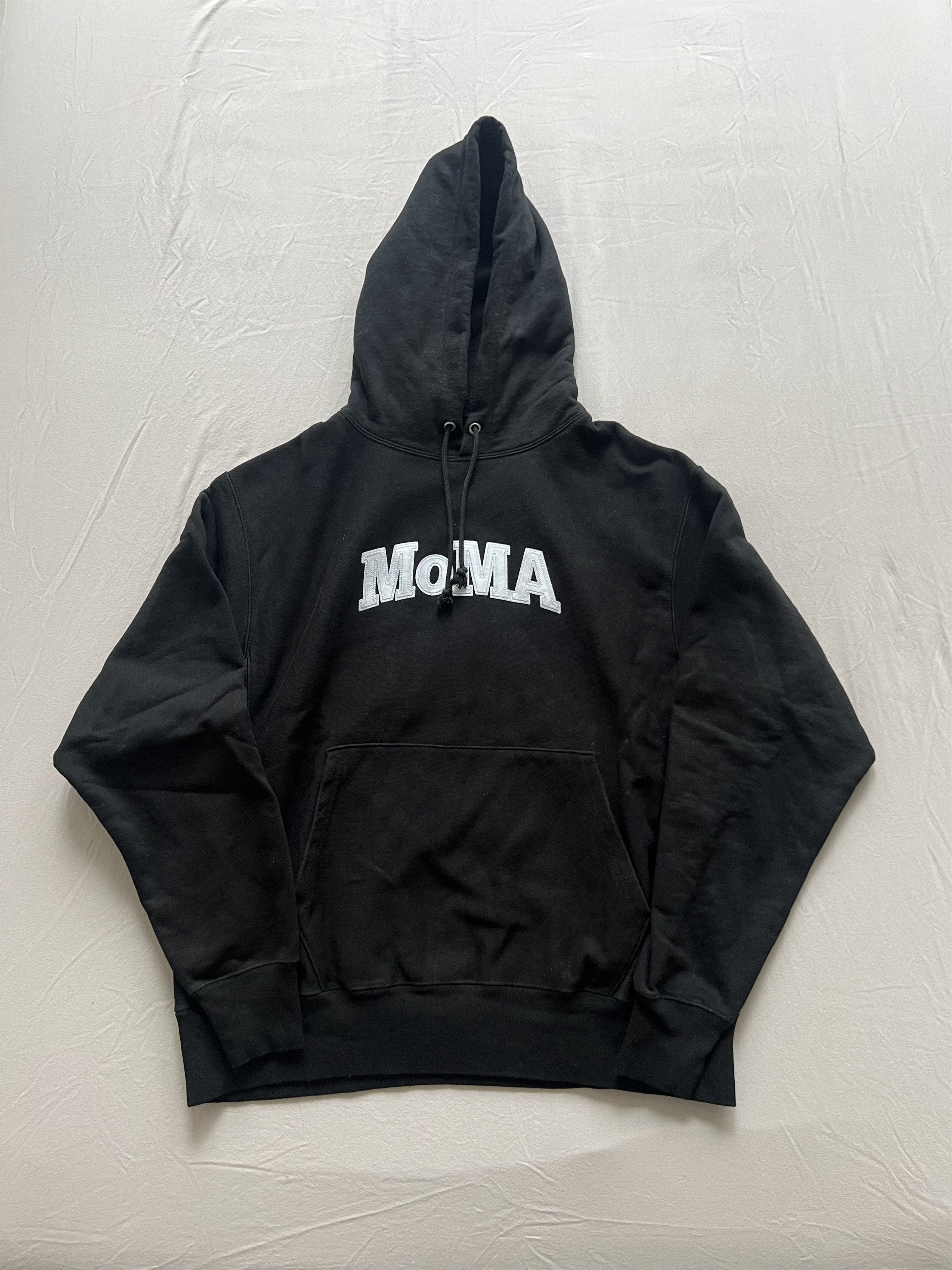 Champion MoMa Champion Hoodie Black | Grailed