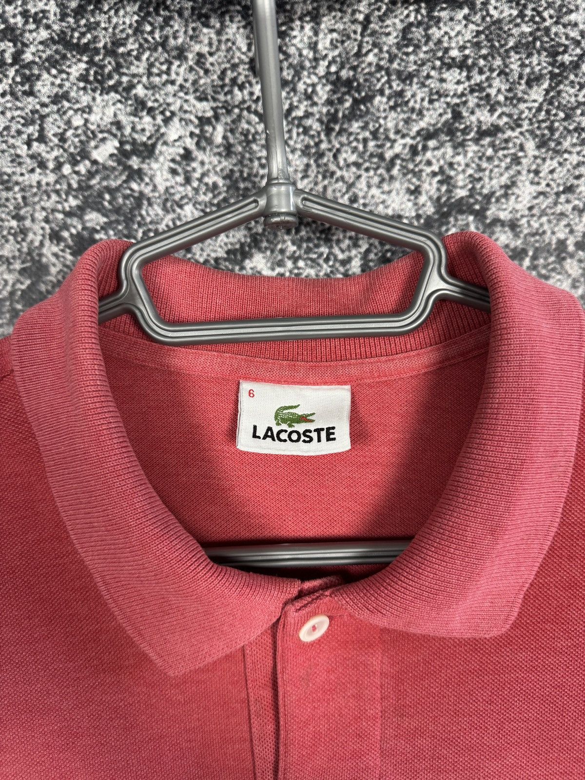 Lacoste Lacoste Short Sleeve Polo Shirt Crocodile Logo Vintage XL Size US XL / EU 56 / 4 - 6 Thumbnail