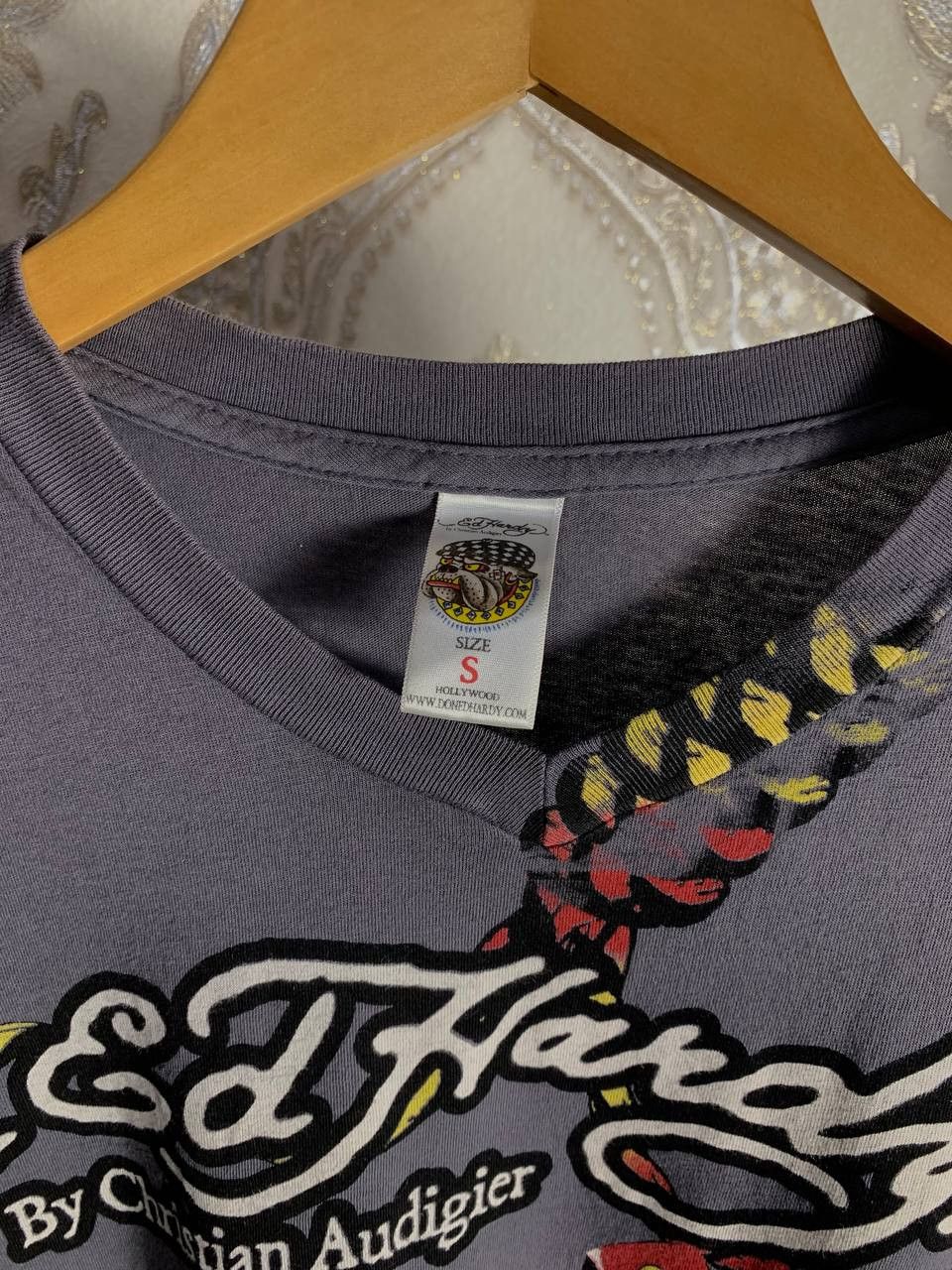 Ed Hardy Vintage Ed Hardy by Christian Audigier Designer Y2K 90s Size US S / EU 44-46 / 1 - 4 Thumbnail