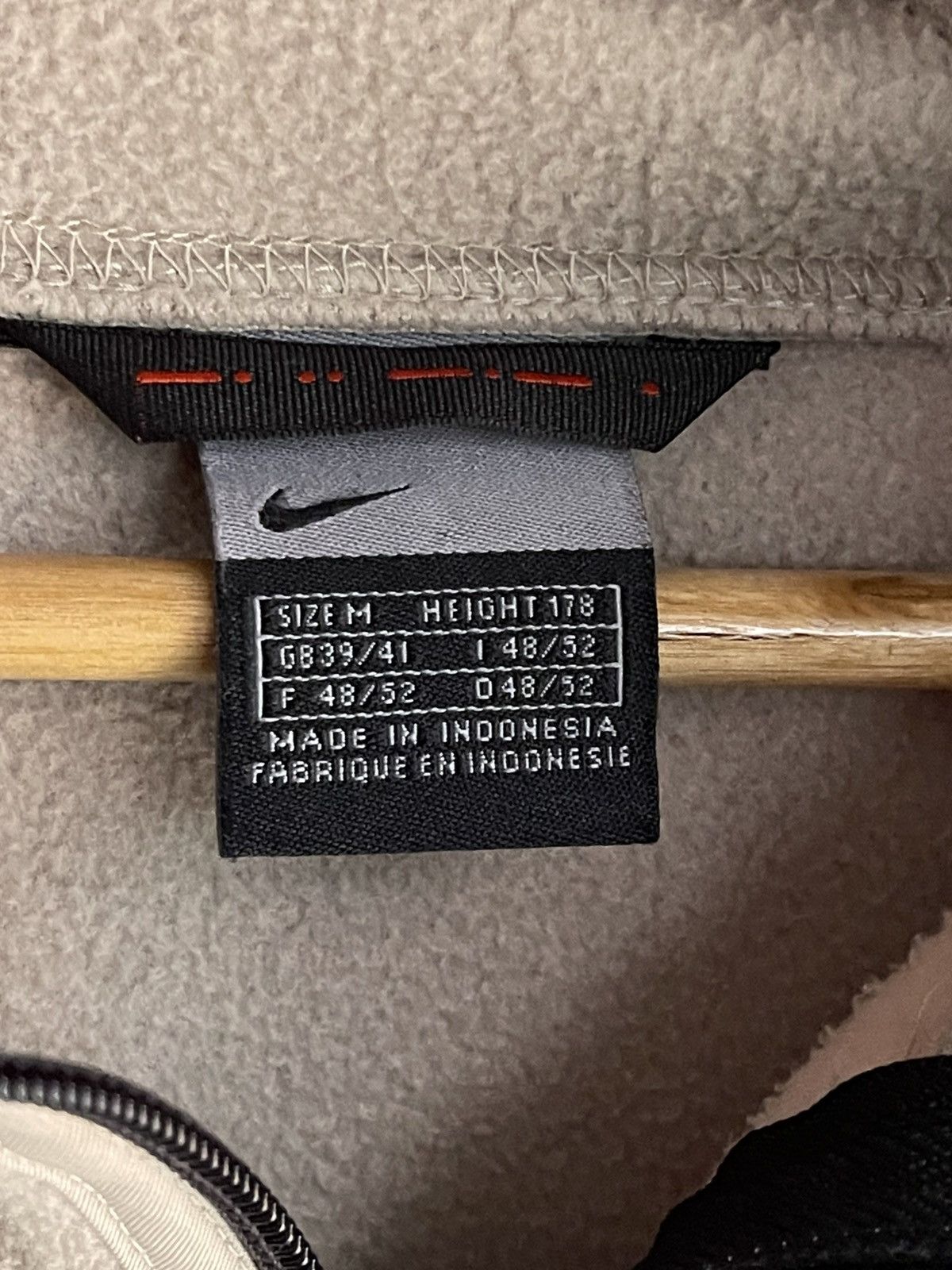 Nike Vintage Nike Code Ninja Fleece 2003 Tony Spackman Size US M / EU 48-50 / 2 - 4 Thumbnail