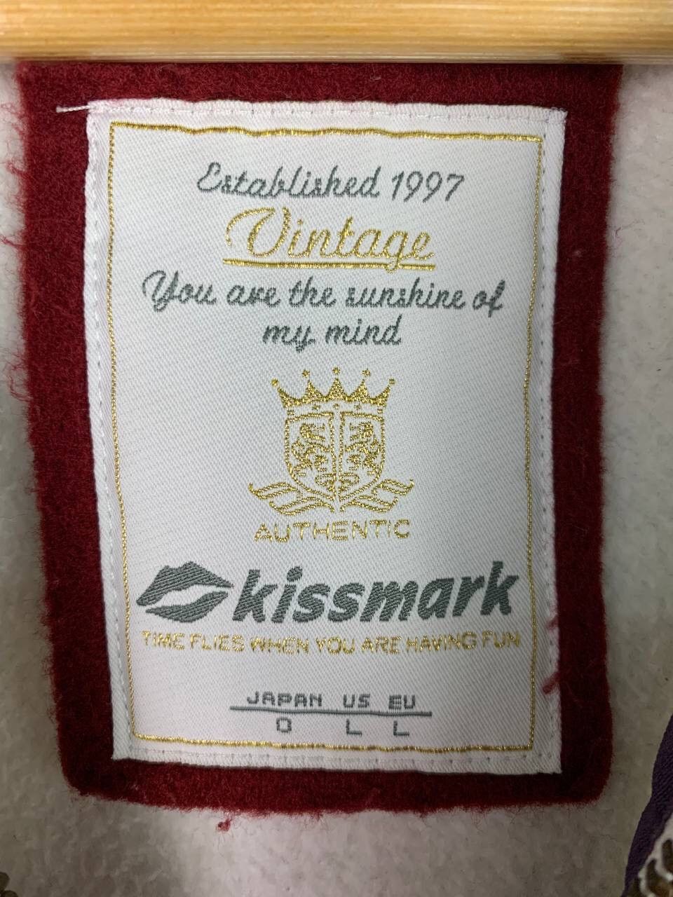 Japanese Brand Vintage Kissmark Hoodie Zipper Sweater Size US L / EU 52-54 / 3 - 6 Thumbnail