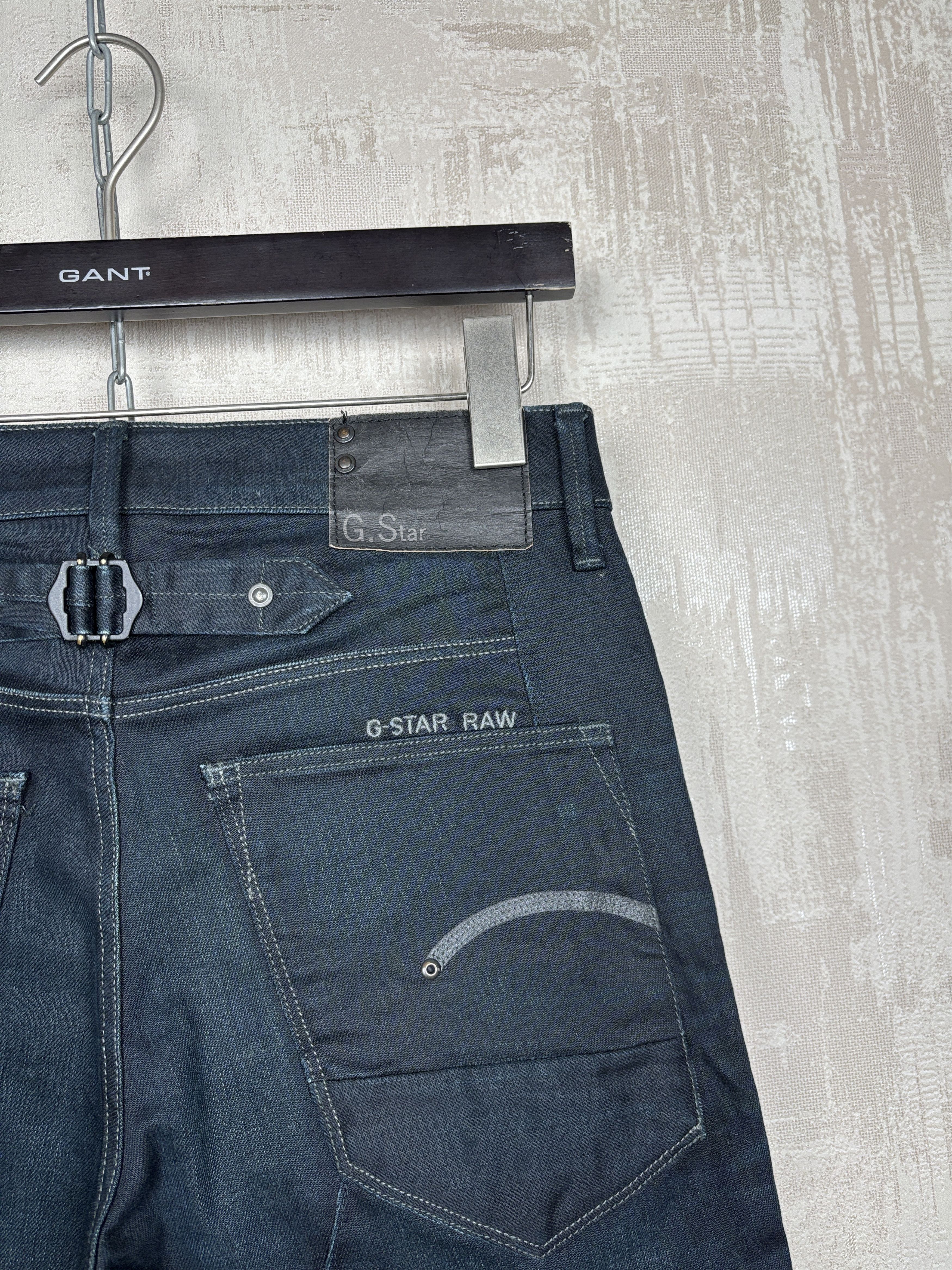 G-Star G-Star Raw Blades Slim Tapered Jeans Buckle Back W 29 / L 32 Size US 29 - 4 Thumbnail