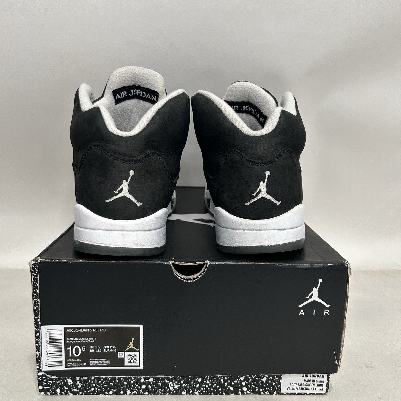 Nike Nike Air Jordan 5 Retro “Moonlight/Oreo” 2021 Size US 10.5 / EU 43-44 - 5 Thumbnail