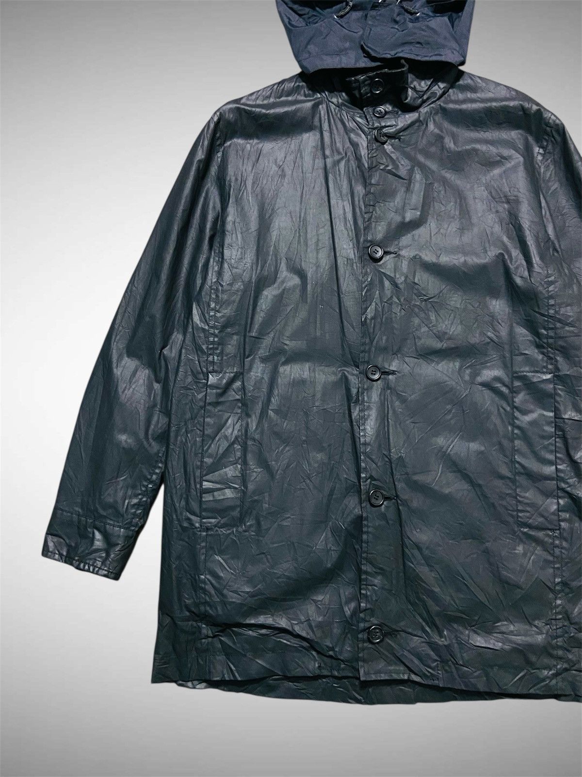 Margaret Howell Vintage Margaret Howell Wax Jacket (Hidden Hoodie) Size US L / EU 52-54 / 3 - 4 Thumbnail