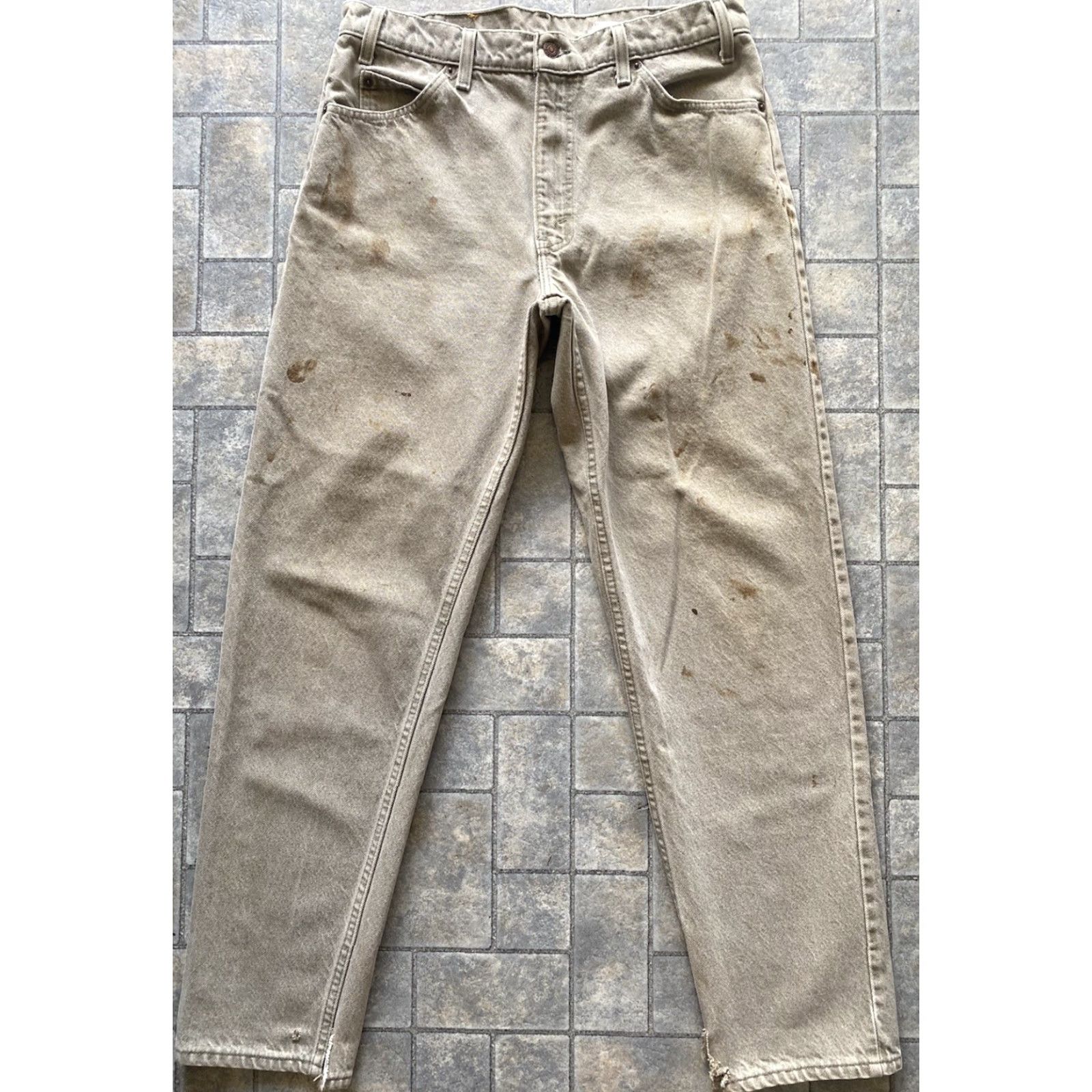 Levi's VINTAGE Levi’s 550 Jeans 34x32 IN USA Orange Tab See Measurements Flaws Wear Men Jeans Pants Mens Size US 34 / EU 50 - 2 Thumbnail