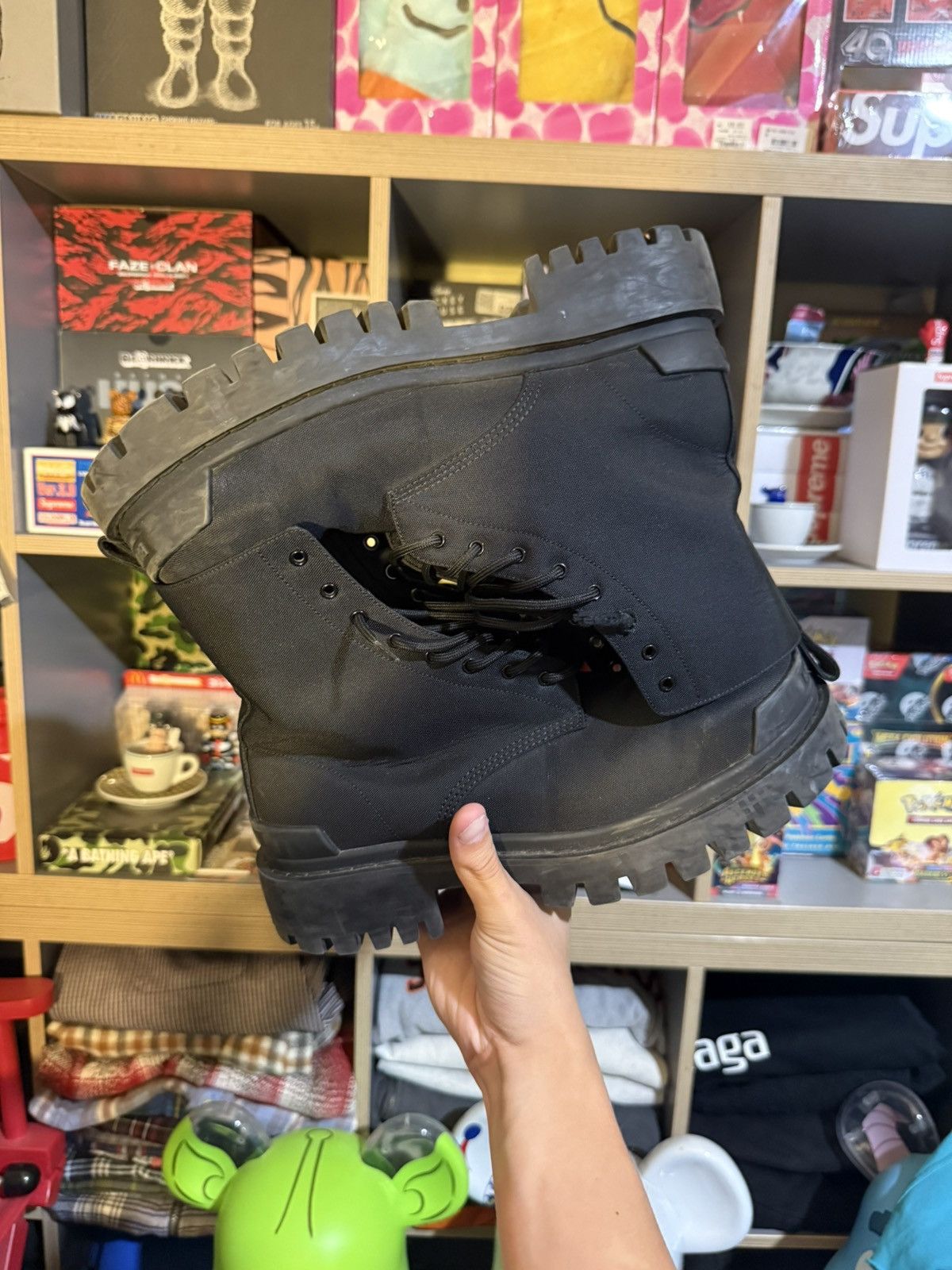 Balenciaga Balenciaga Black Nylon Strike Boot Size US 9 / EU 42 - 5 Thumbnail