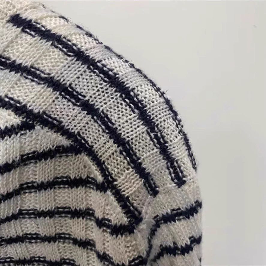 Dior knit cardigan & vest set size 34 stained